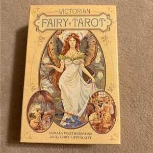 The Victorian Fairy Tarot Book and Cards